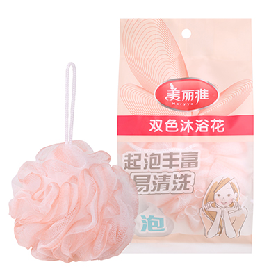 双色沐浴花