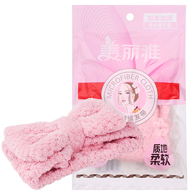 珊瑚绒发带