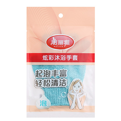 炫彩沐浴手套